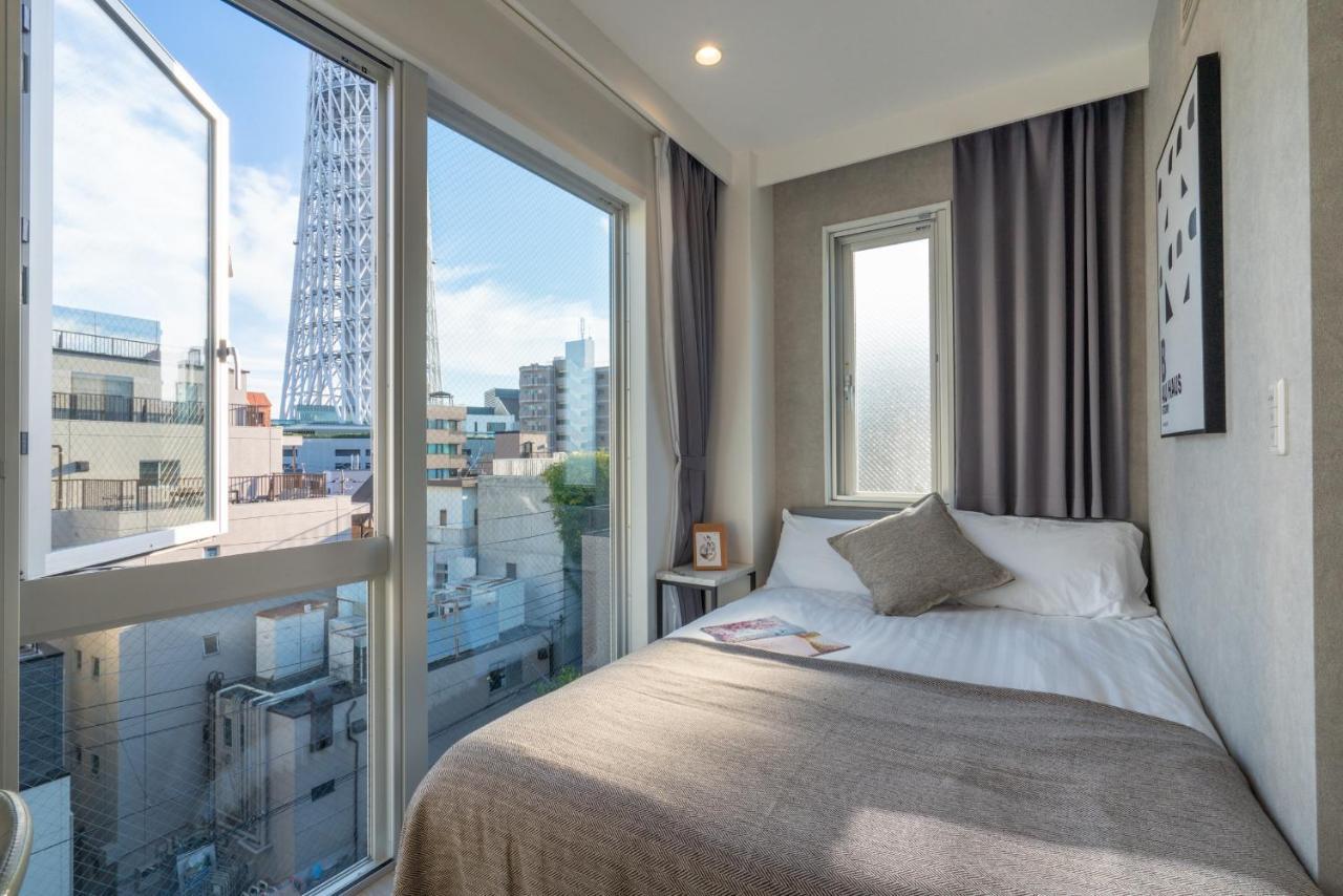 Zaito Tokyo Mukojima Hotel 押上駅徒歩七分ホテル Kültér fotó